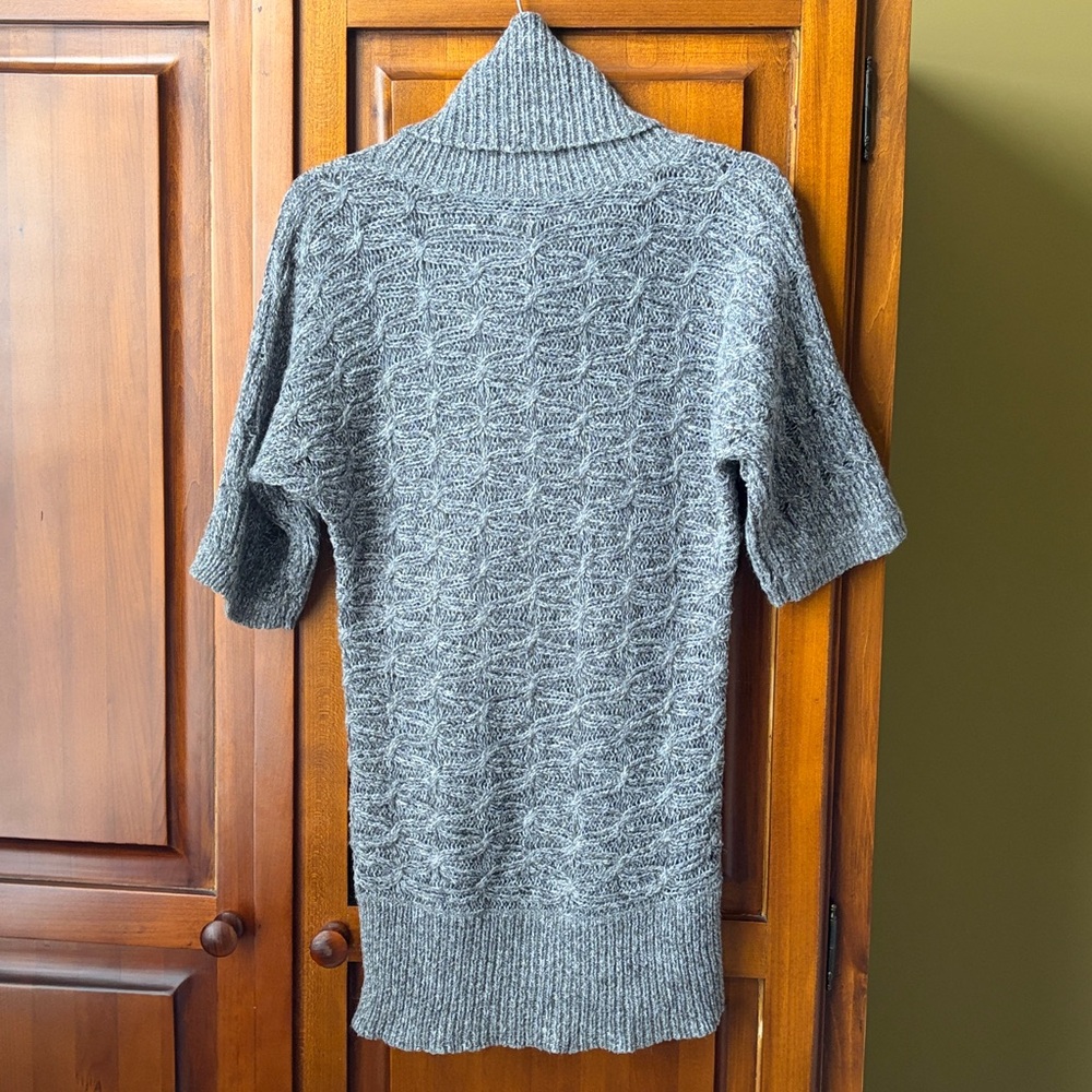 Old Navy Gray Cowl Neck Sweater - Picture 9 of 9